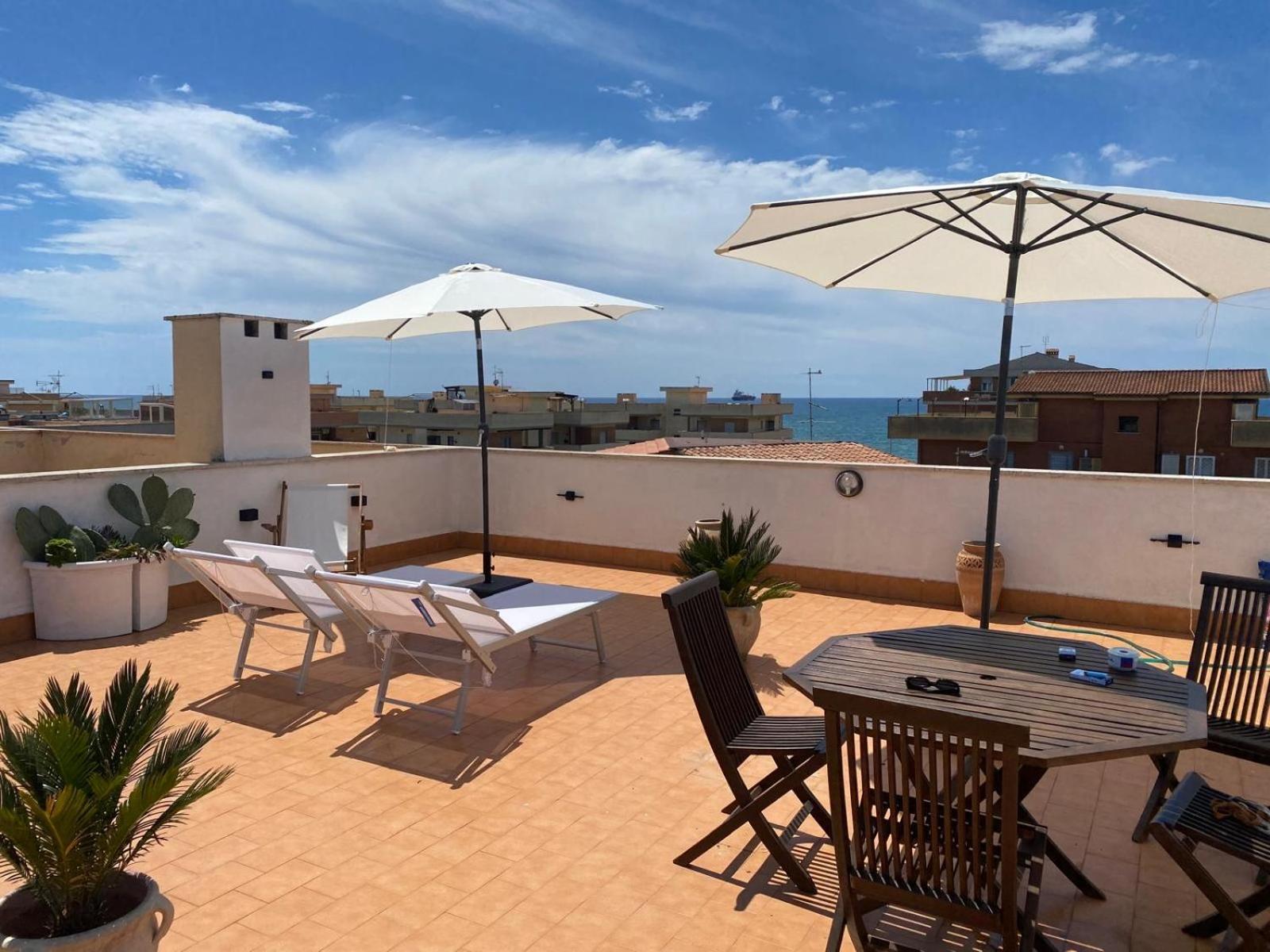 Appartamento Vista Mare A Marina Di Ardea L'Americano Ngoại thất bức ảnh
