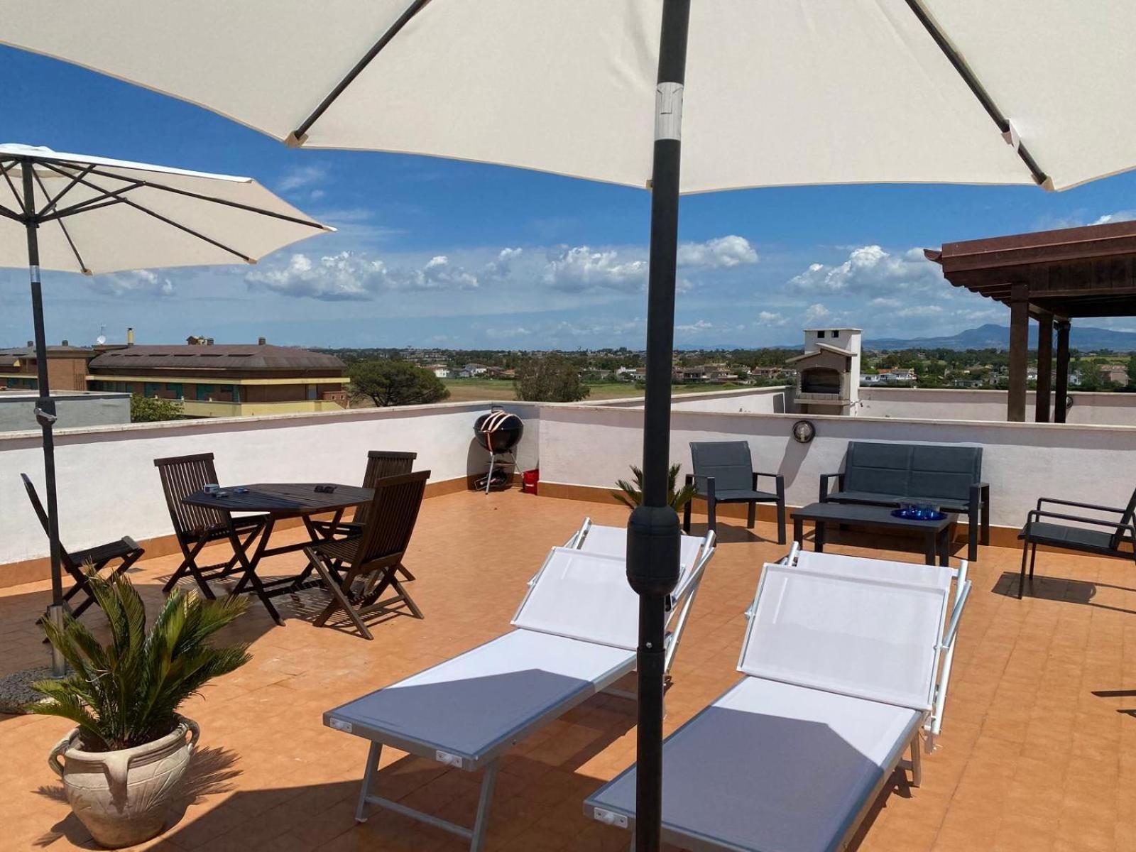 Appartamento Vista Mare A Marina Di Ardea L'Americano Ngoại thất bức ảnh